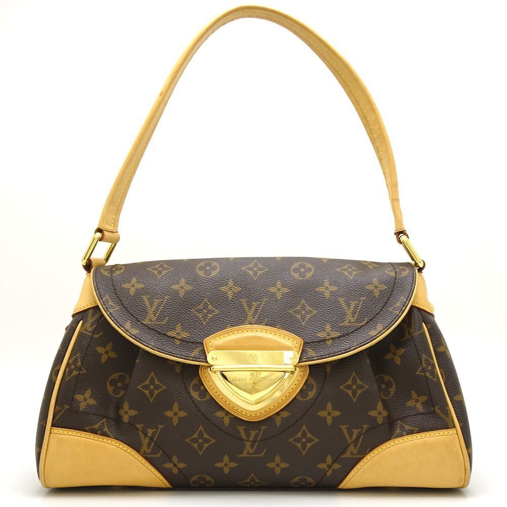 Louis Vuitton Monogram Beverly MM Brown Handbag